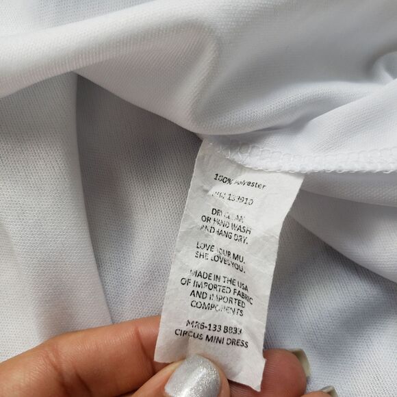 Show Me Your Mumu Circus Mini Dress Small Blue Bouquet Floral Y2K - Picture 6 of 10